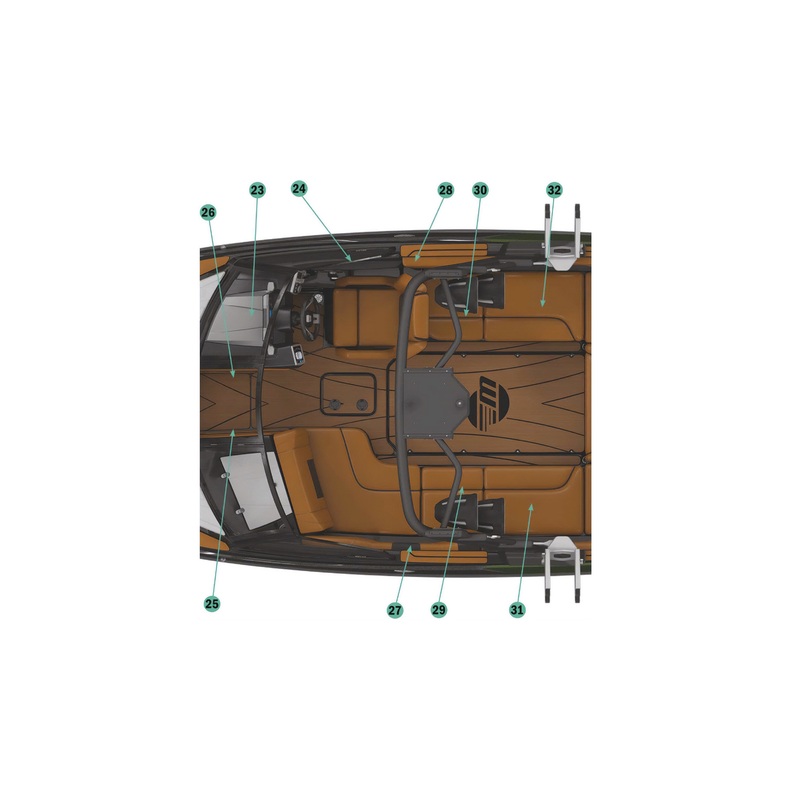 2022 23 LSV Mid/Forward Cockpit Upholstery