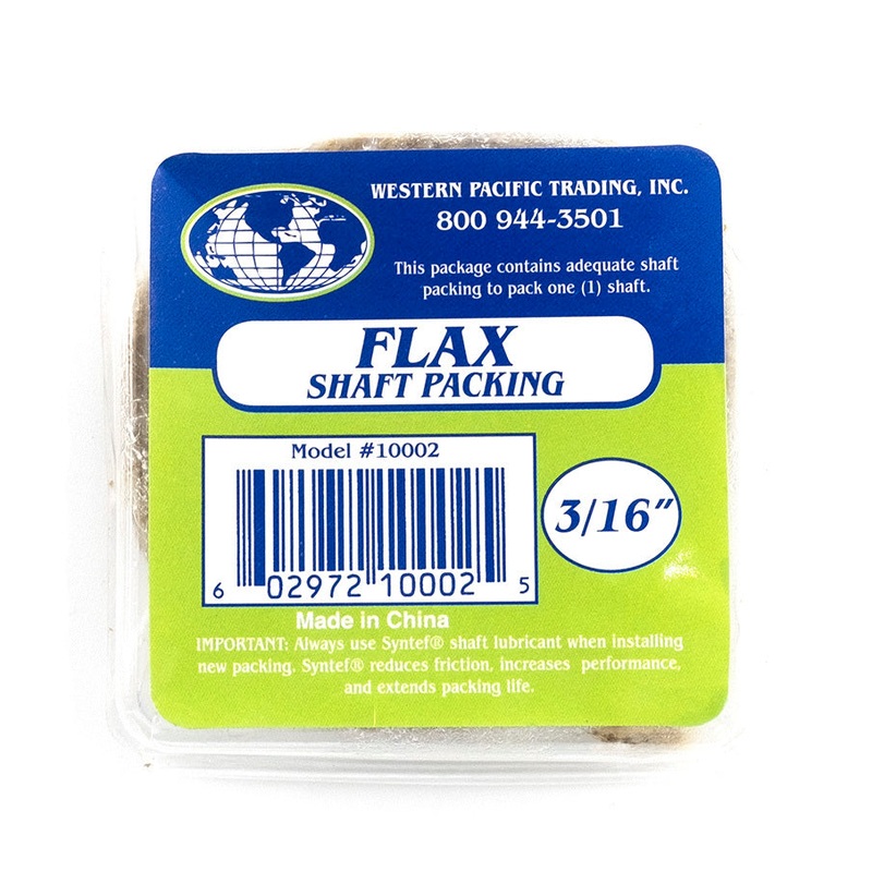 Flax Packing 3/16′ X 2′