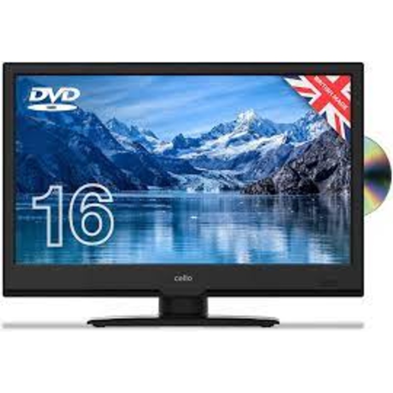 Cello C1620FS 16 inch Full HD LED TV/DVD Freeview HD and Satellite Tuner C1620FS PB
