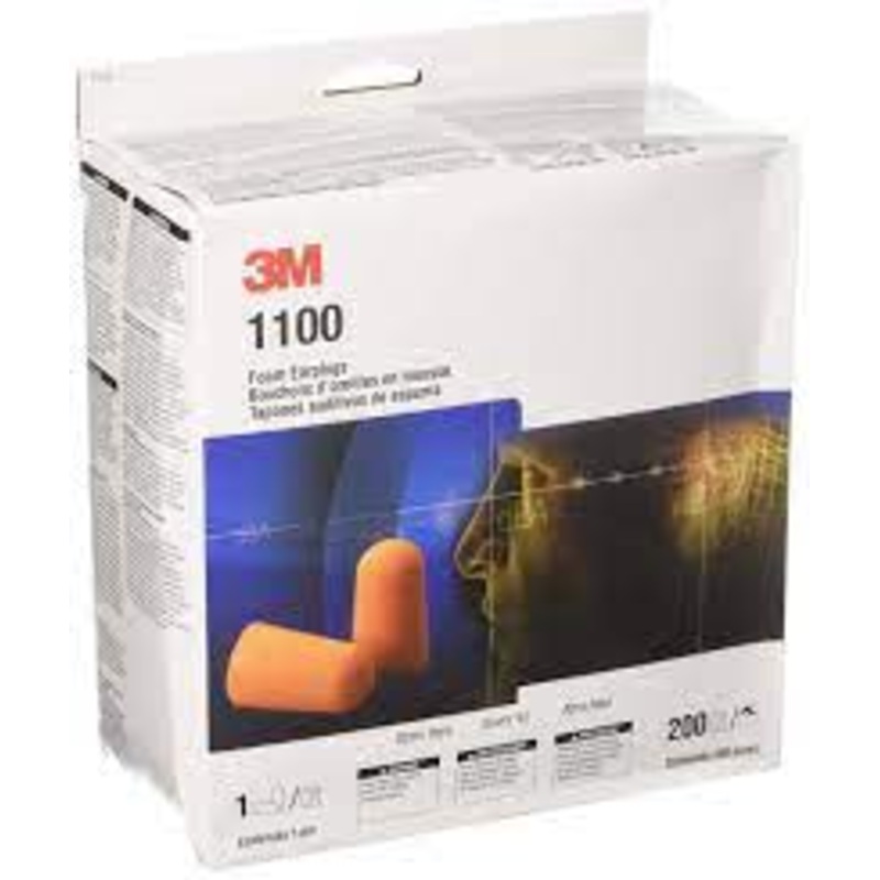 Ear Plug 3M 1100 Moldable Price Per Pair Part No 133402