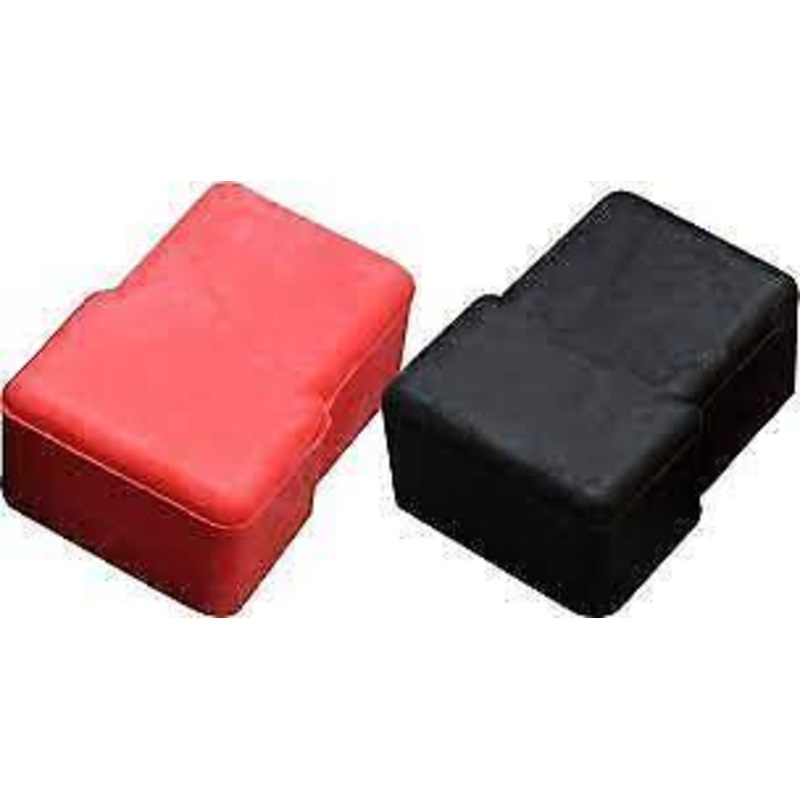 Battery Terminal Covers|Red|Black