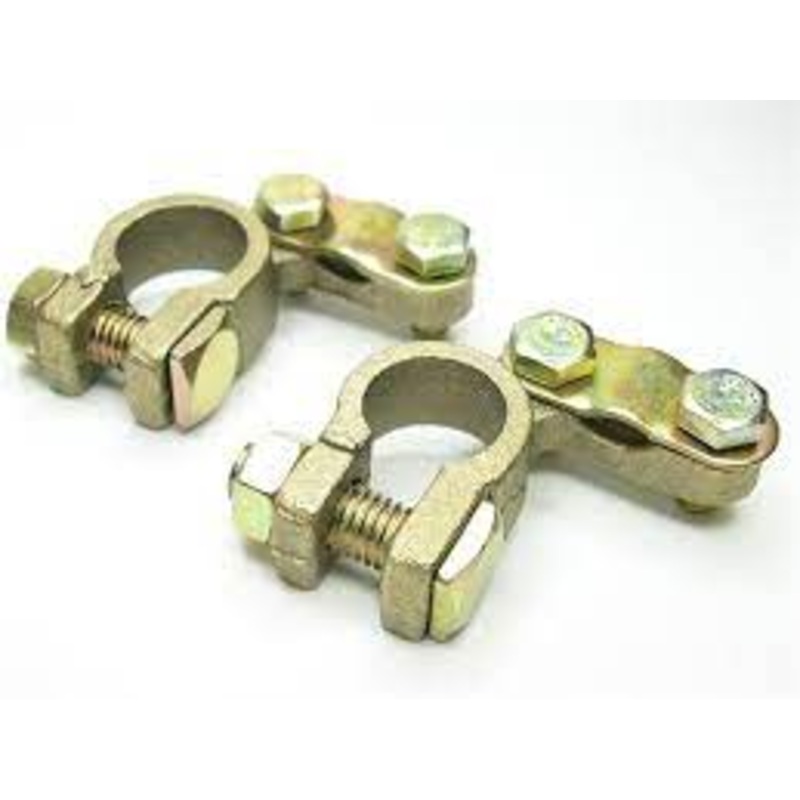 Battery Terminals Pair Pos/Neg Part No Batterm01