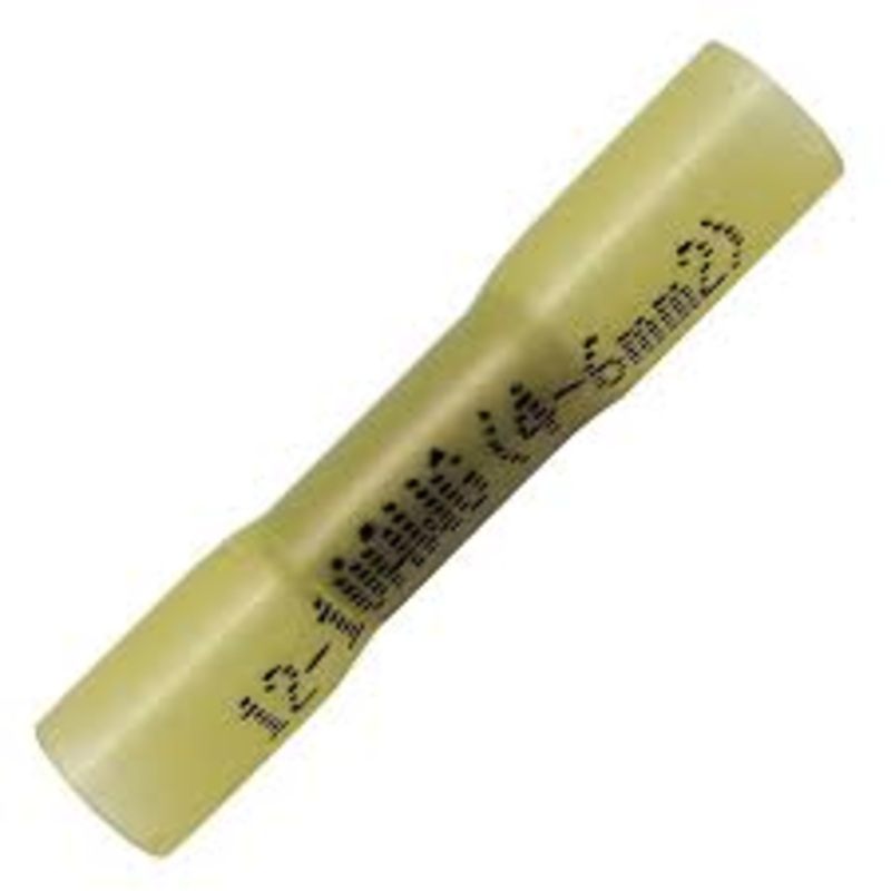 Butt Connector Yellow Connector Heat Shrink Solder 3.0 – 6.0Mm P01604-50