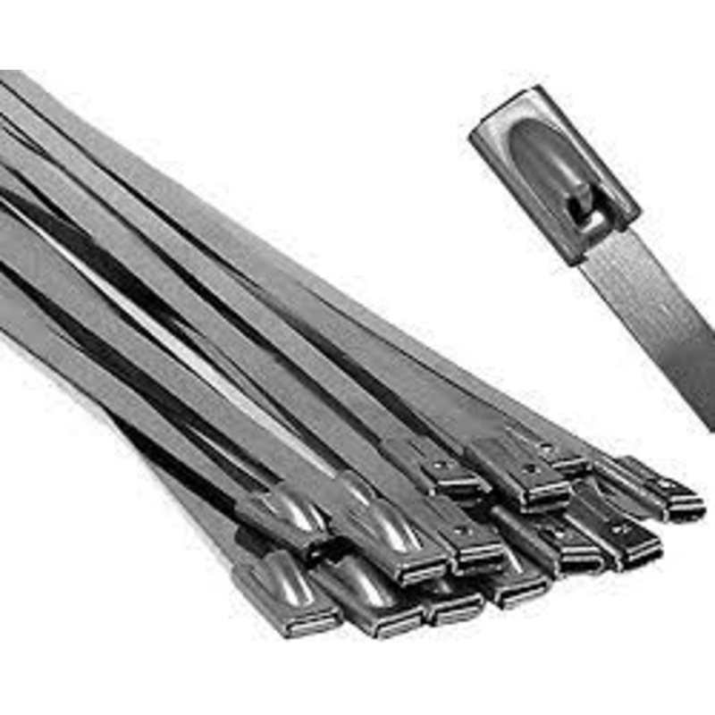 Cable Ties Stainless Steel Cable (4.6X150Mm) (10Pkt)  Part No 110207
