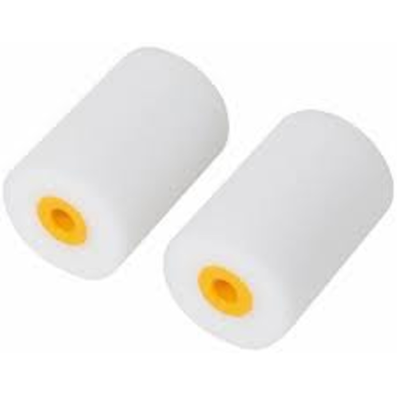 Paint Replacement Roller Rodapin 17606 White Foam 6 Cm Part No 038387