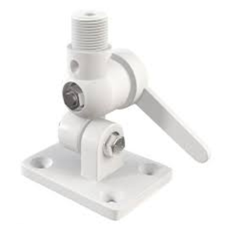 Ratchet Antenna Base (4 Way / Nylon) White 716592