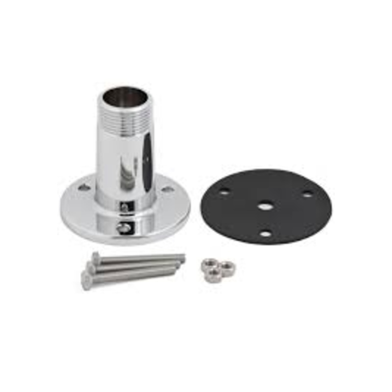 Stainless Steel Round Flat Mount Antenna Base 30 MM E179F