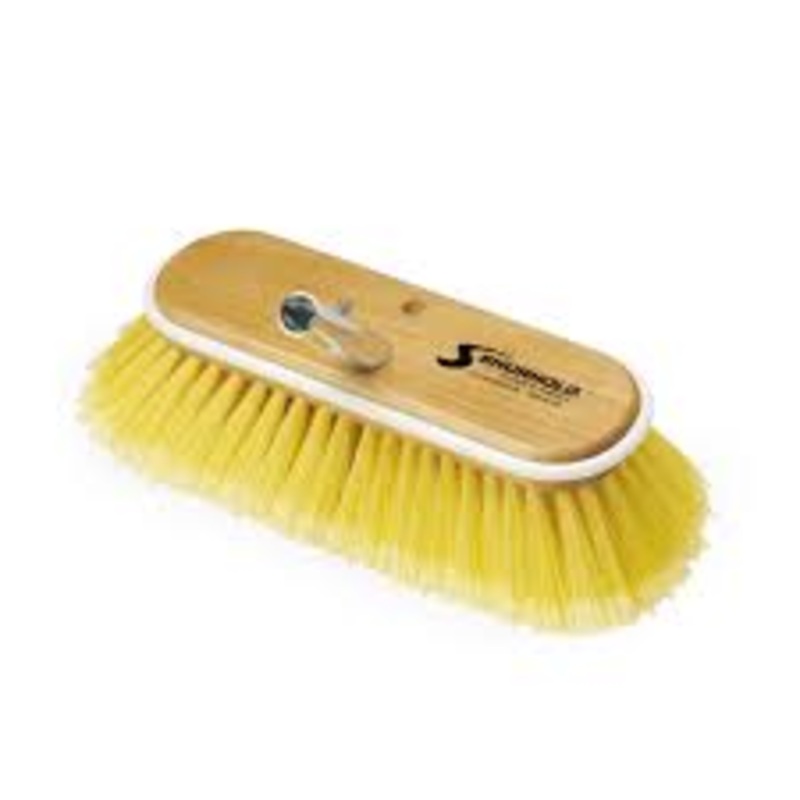 Shurhold 980 10 Inch Deck Brush Soft Yellow Part No 024046