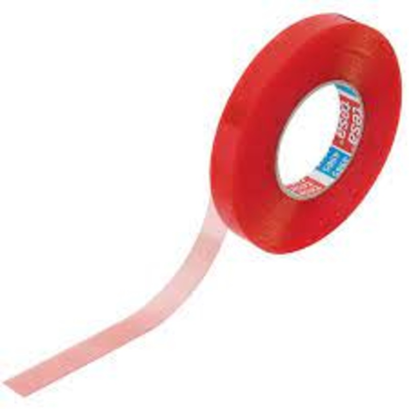 Tesa 04204 Fine Plastic Tape Red 12Mm X66M Part No 031484