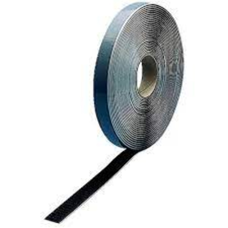 Wurth Brand Hook Self Adhesive Black 20mm x 10m Part No 08948 11