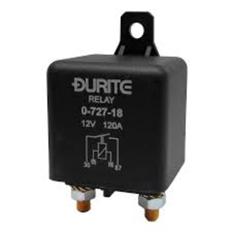 12V Extra Heavy Duty Make/Break Relay – 120A 0-727-18