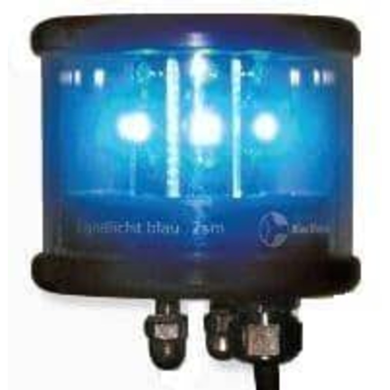 Navigation LED Signal Light Blue Flash Black in Colour Type AS 580 12-24 V Part No 5091823