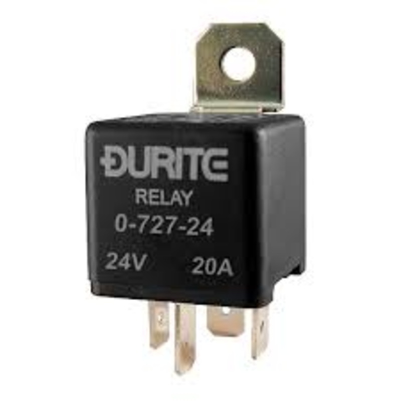 Relay Mini Make/Break 20 Amp 24 Volt Part No. 0-727-24