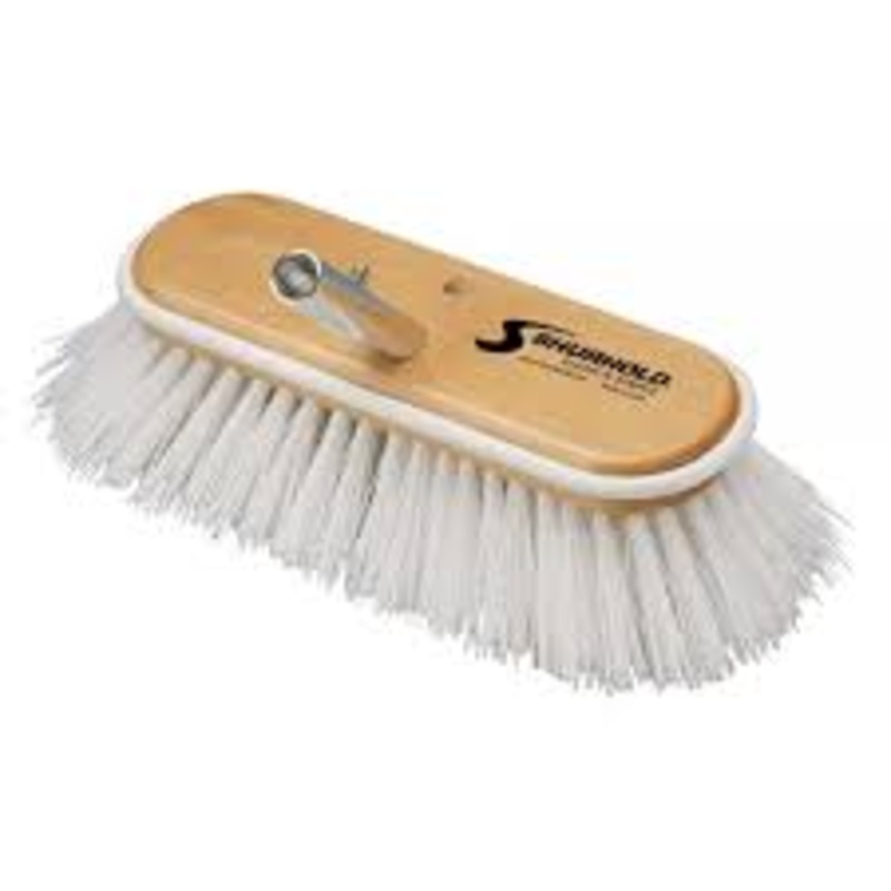 Shurhold 950 6 Deck Brush Extra Stiff White Part No 024038
