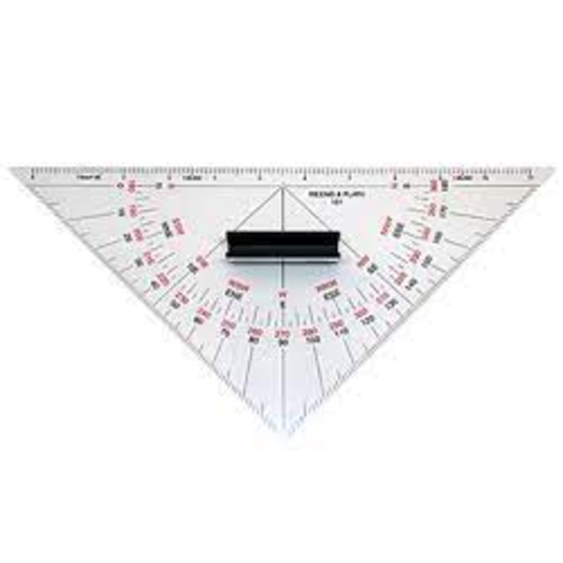 W&P 13 Professional Protractor Triangle 104 Part No PLA0022A