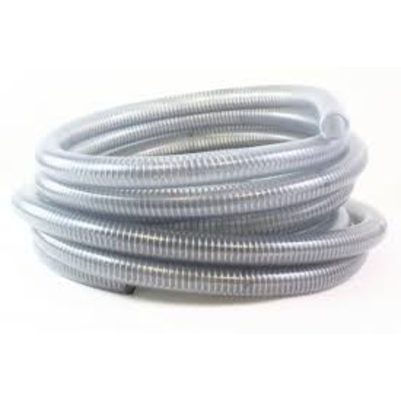 4 Bar Clear PVC Suction & Discharge Hose Priced Per Meter