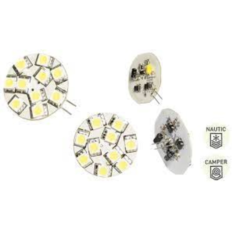 Bulb G4 10-LED Central Pins ( Various Sizes )