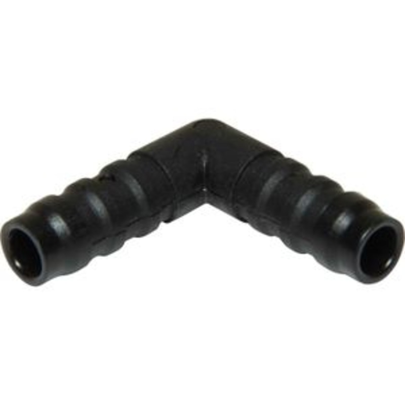 Plastic Hose Fitting 90 Degree 3/8 Part No 510412