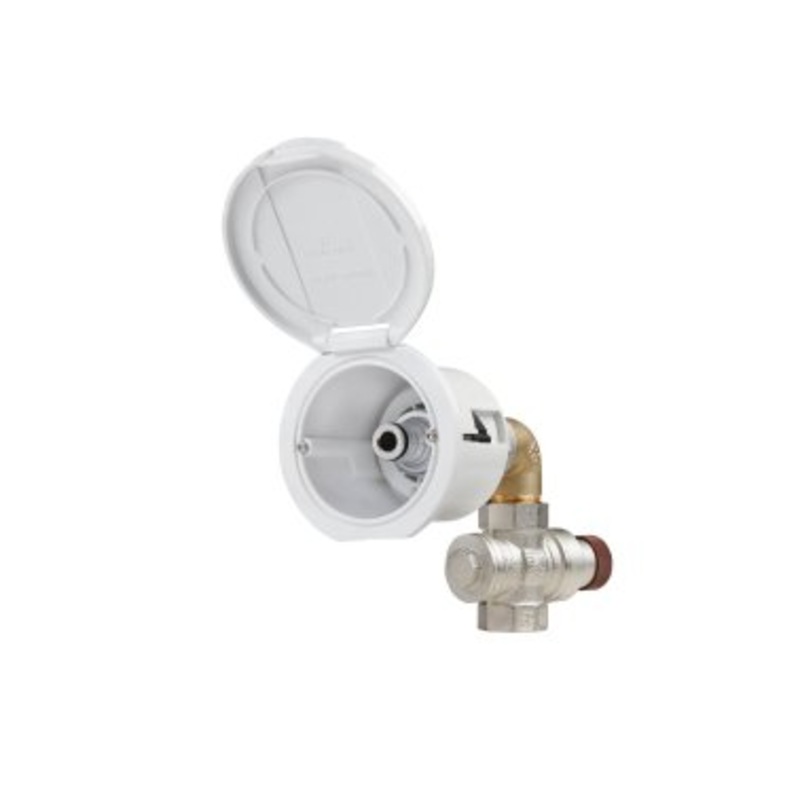 White Round Housing For Water Number 67310